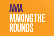AMA Making the Rounds podcast logo