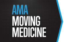 AMA Moving Medicine podcast logo