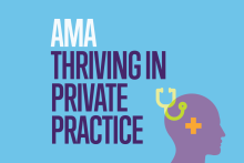 AMA Thriving in Private Practice podcast logo