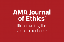 Logo for AMA Journal of Ethics podcast