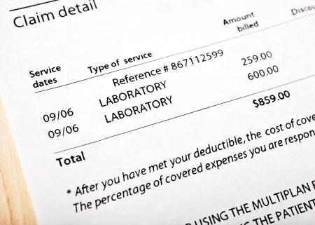 Medical billing statement 