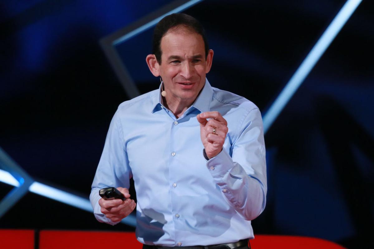 Steven Pantilat, MD, at TEDMED 2018. Photo courtesy of TEDMED.