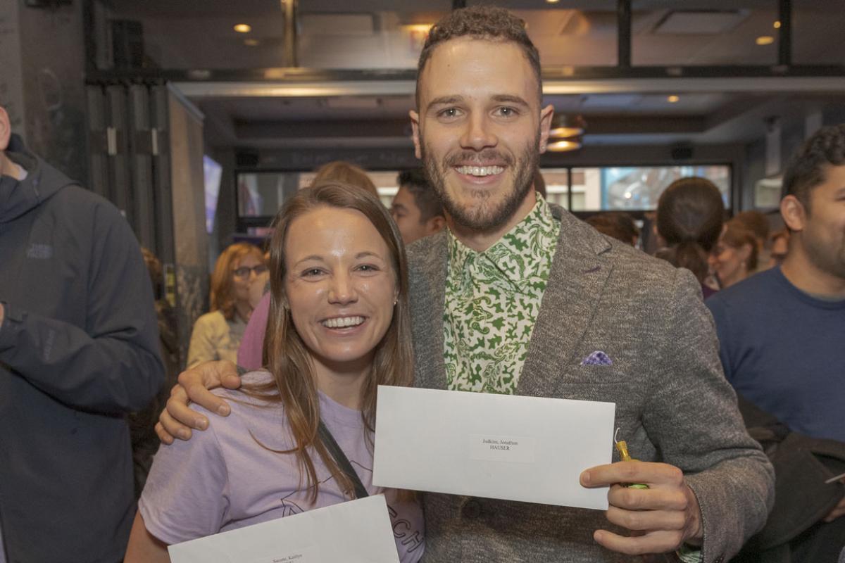 Two students on Match Day