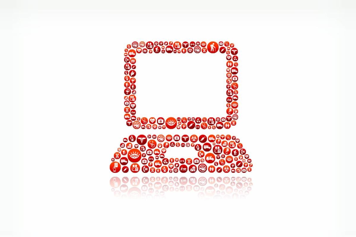 Illustration of a laptop
