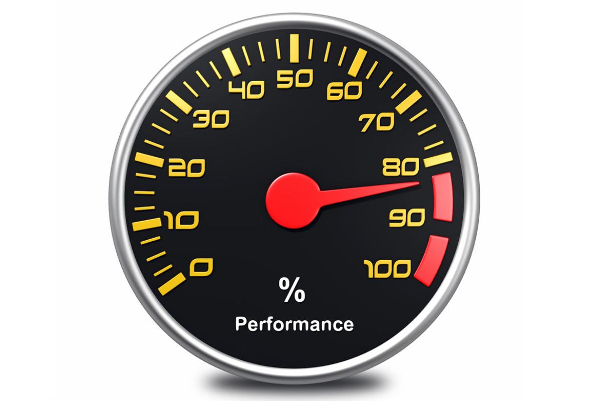 Performance speedometer