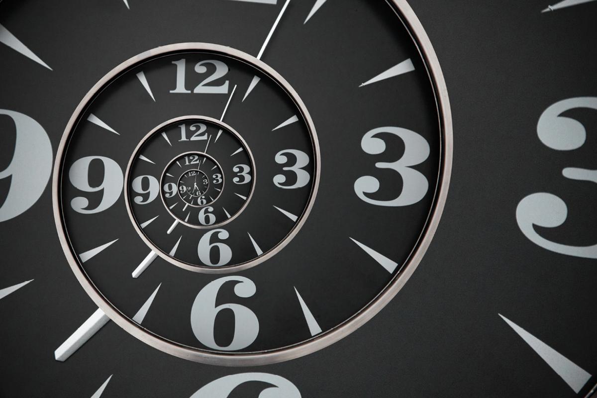 Multiple faces of a clock