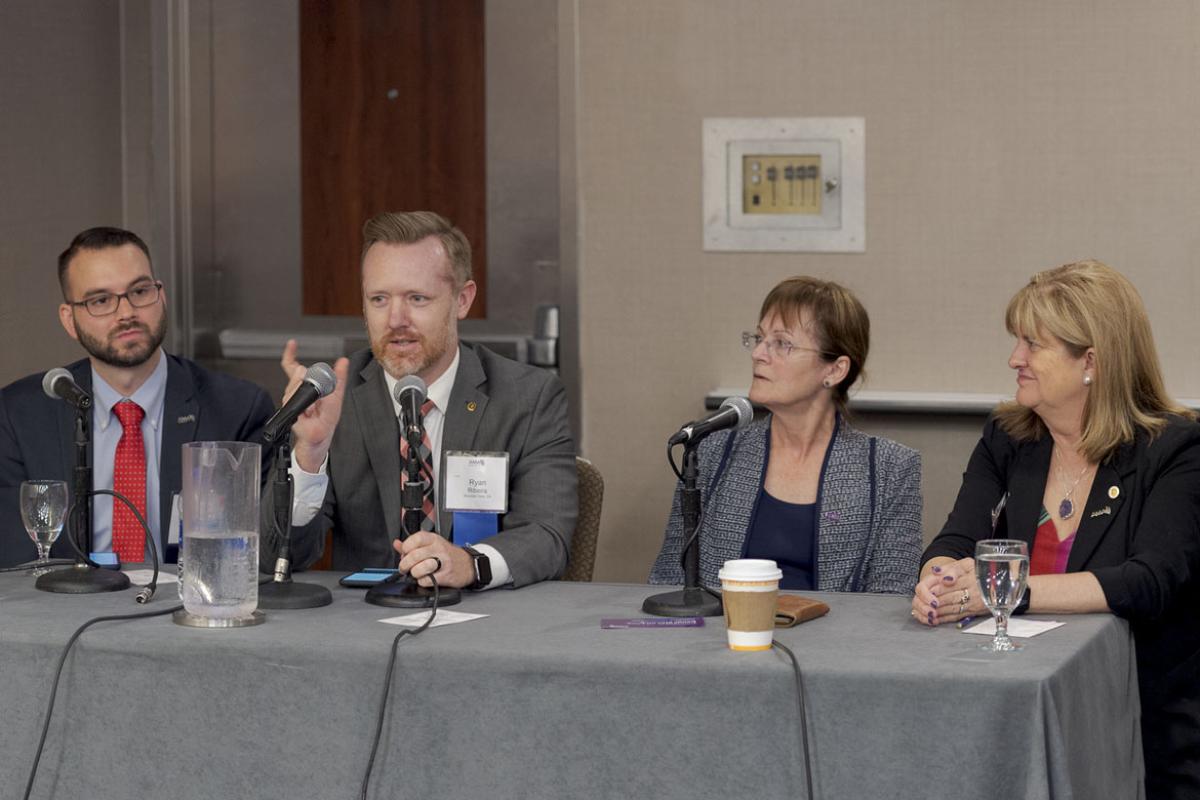 Drs. Hunter Pattison, Ryan Ribeira, Marie Brown and Jan Kief