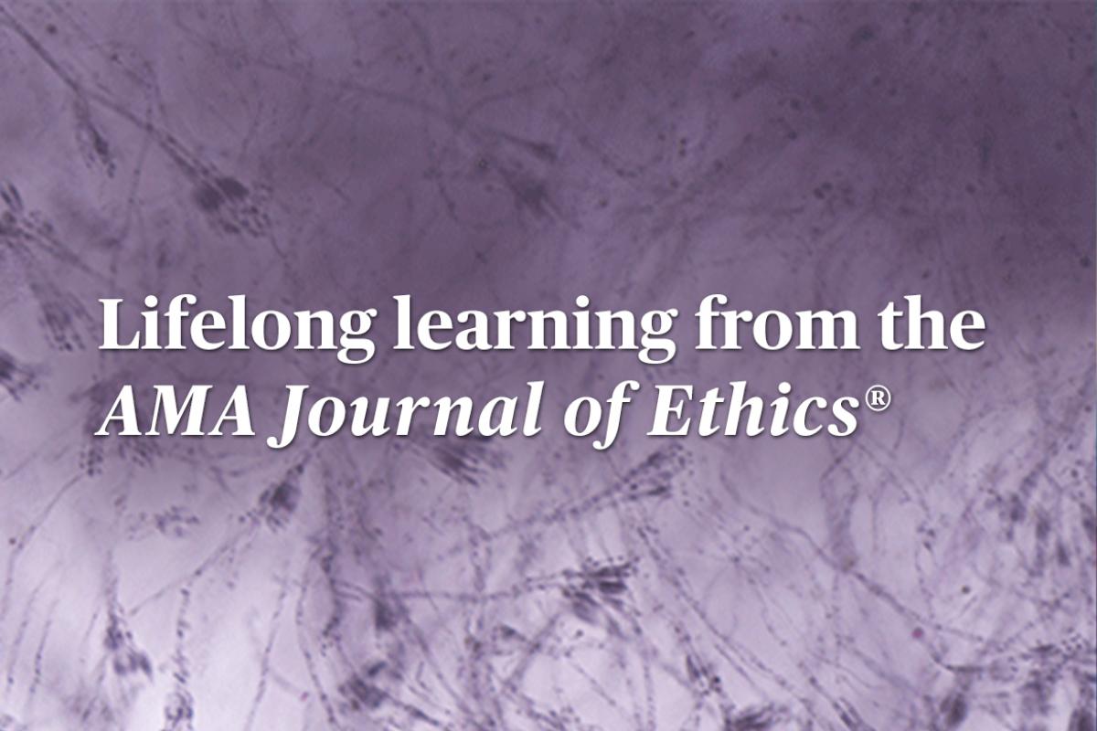 Journal of Ethics lifelong learning text
