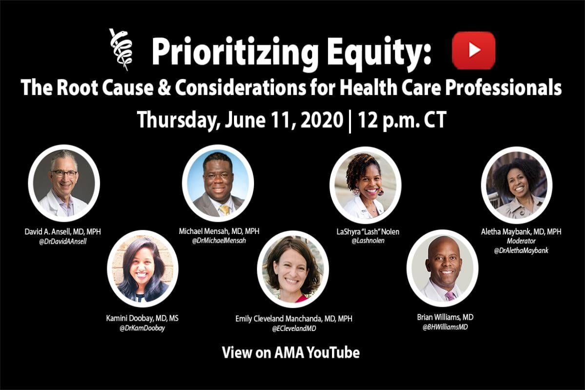 Prioritizing Equity video series: The Root Cause & Considerations for Health Care Professionals