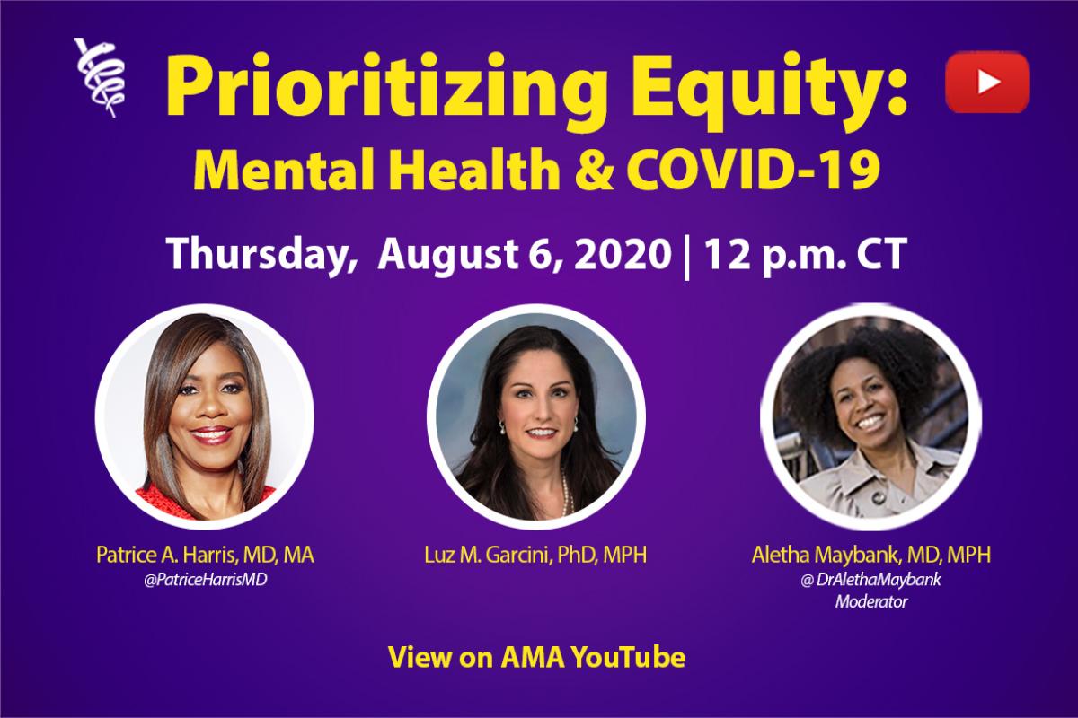 Prioritizing Equity video series: Mental Health & COVID-19