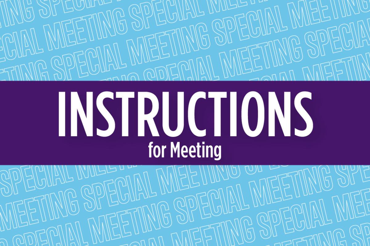 AMA House of Delegates Meeting Instructions