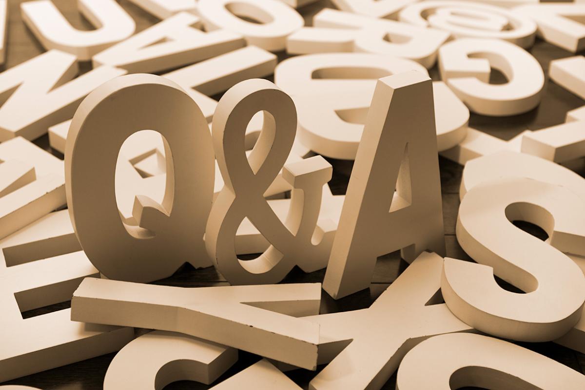 Letters Q and A