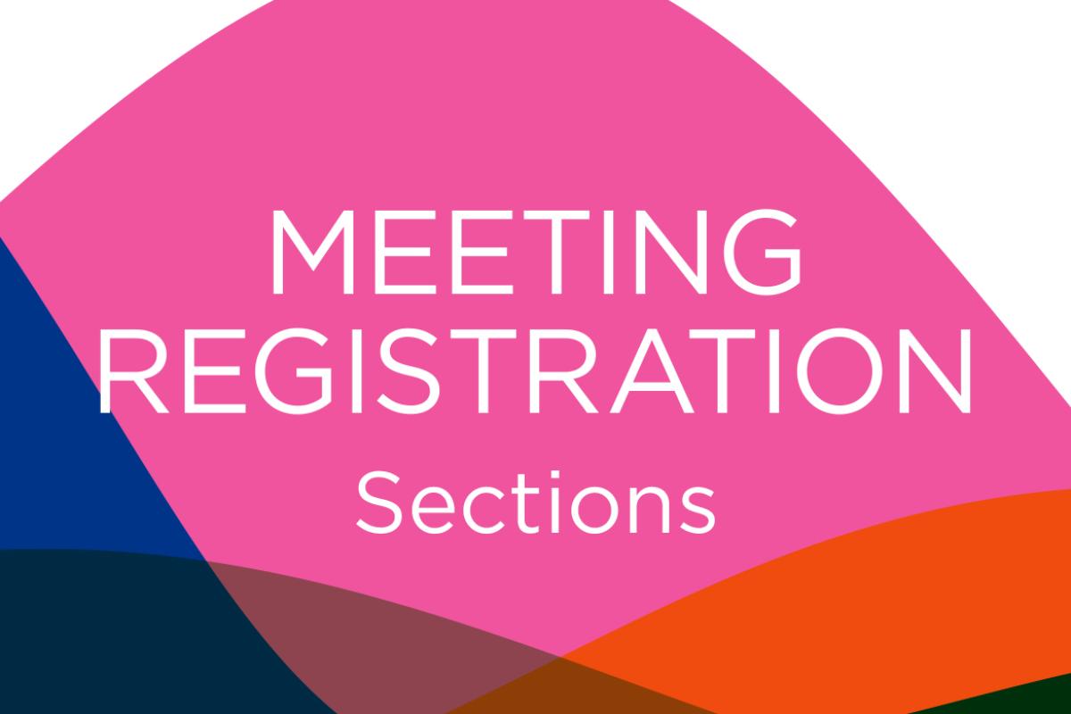 June 2022 Section Meetings registration