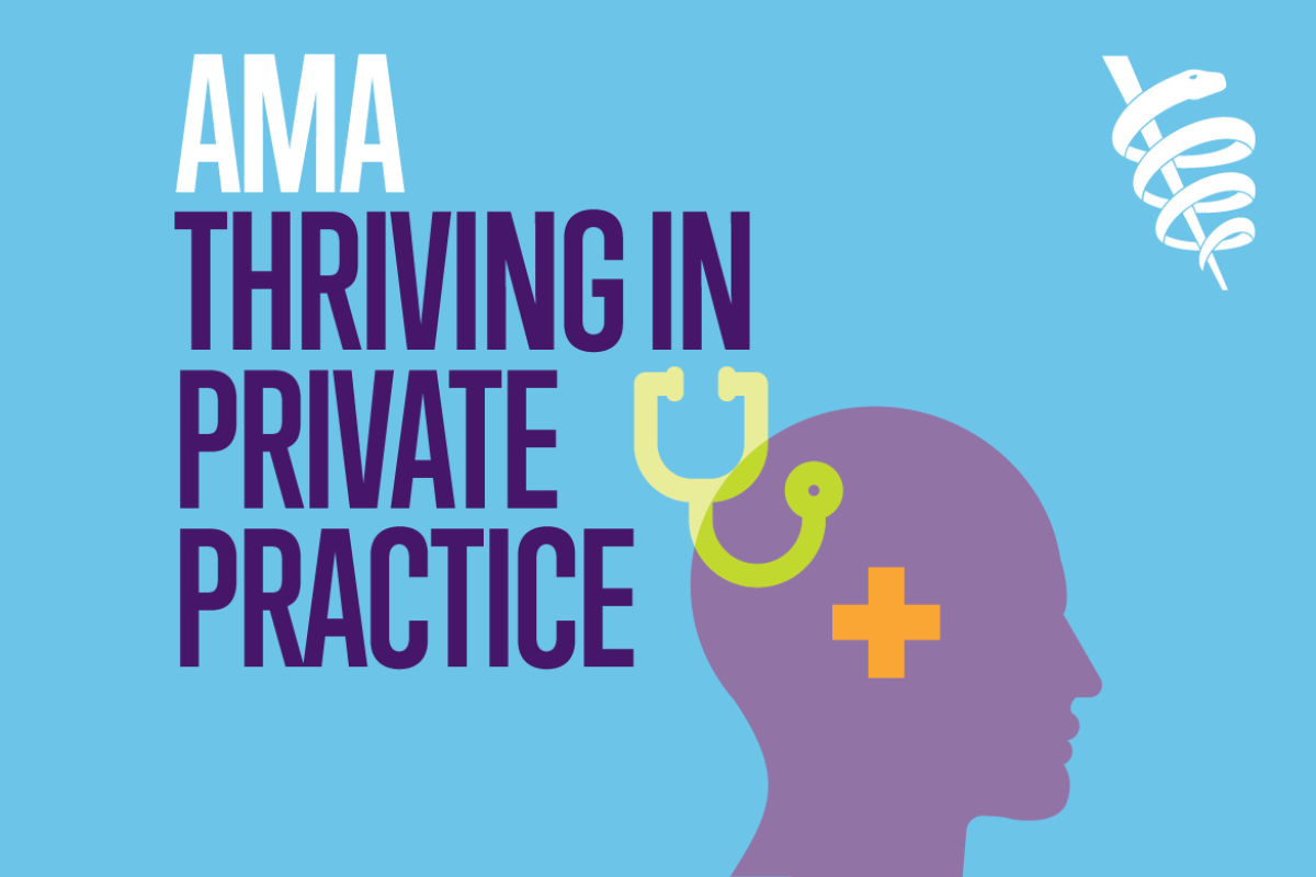 AMA Thriving in Private Practice podcast logo