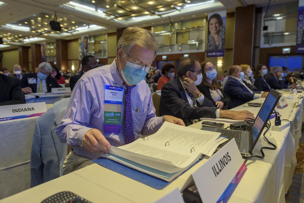 Participant at the 2022 Annual Meeting of the HOD