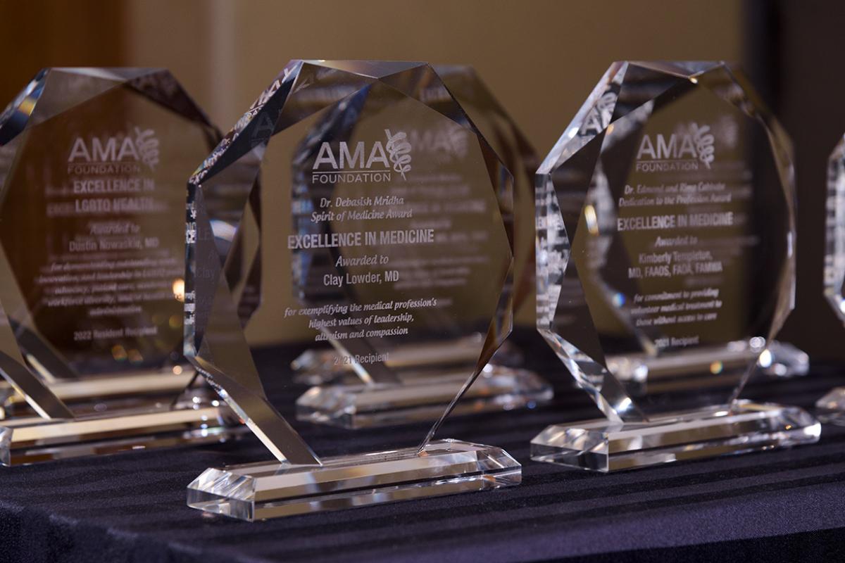 AMA Foundation 2022 Excellence in Medicine awards
