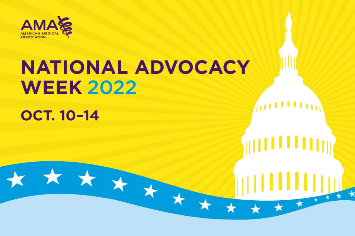 2022 Medical Student National Advocacy Week logo