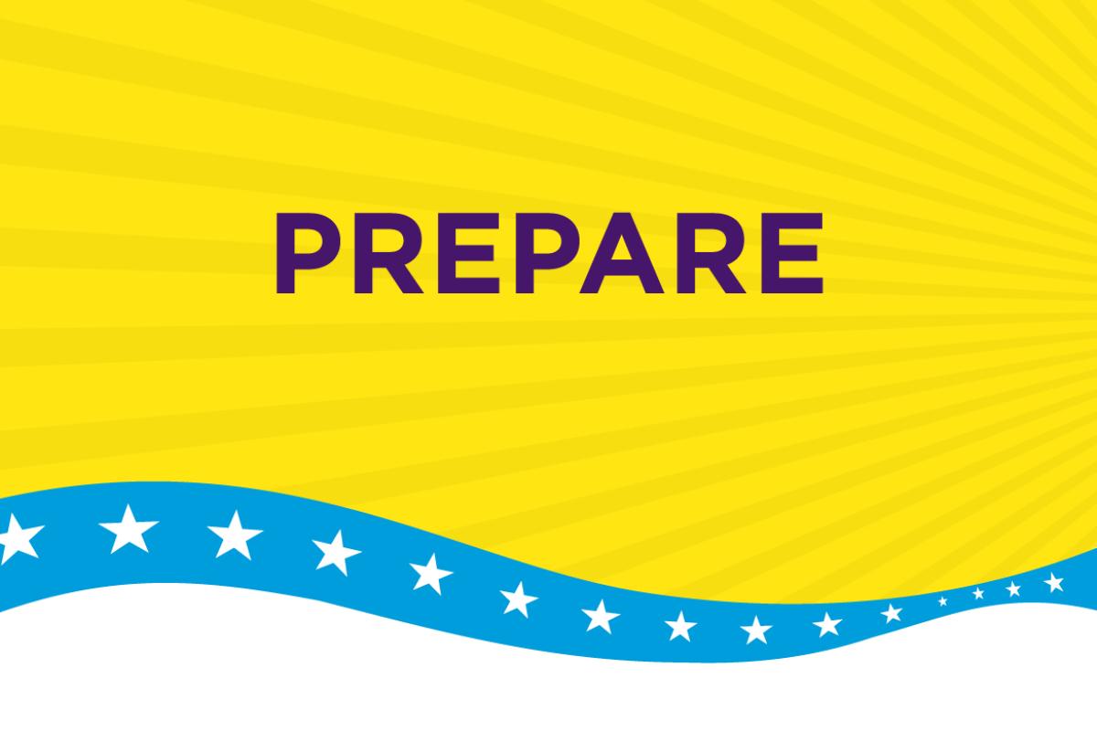 2022 National Advocacy Week Prepare graphic
