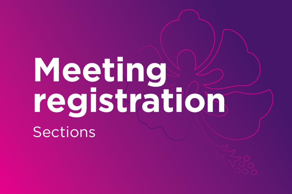 2022 Interim Section Meetings registration