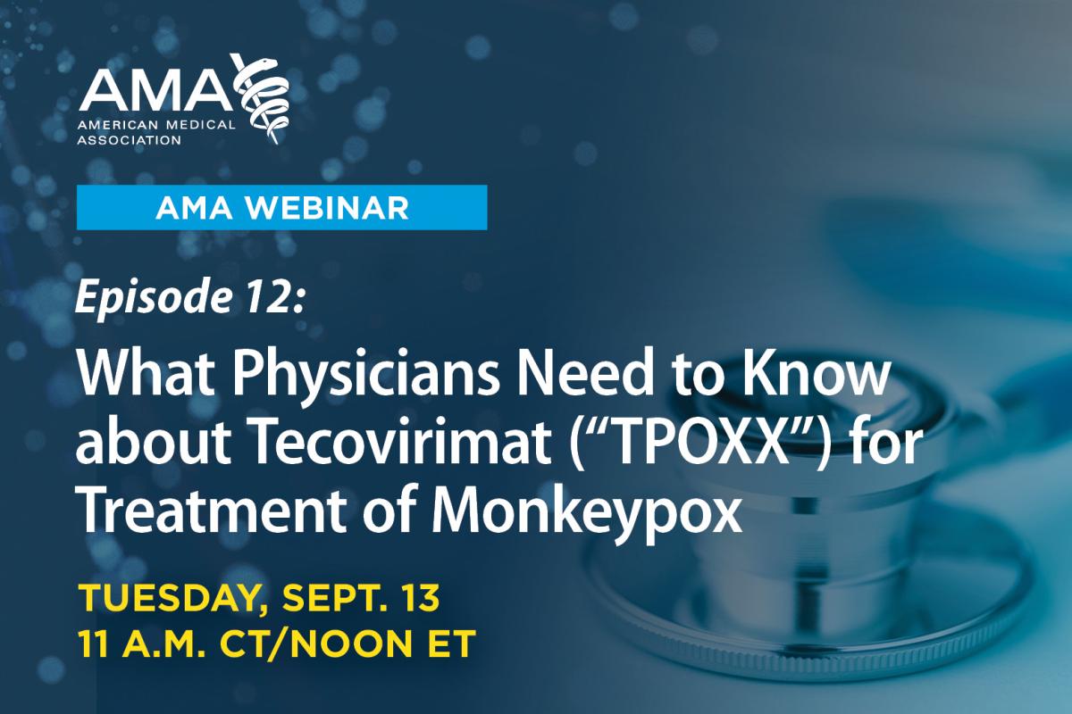 What physicians need to know about TPOXX webinar