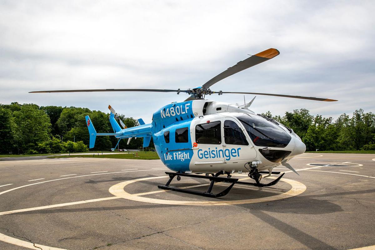 Geisinger hospital helicopter