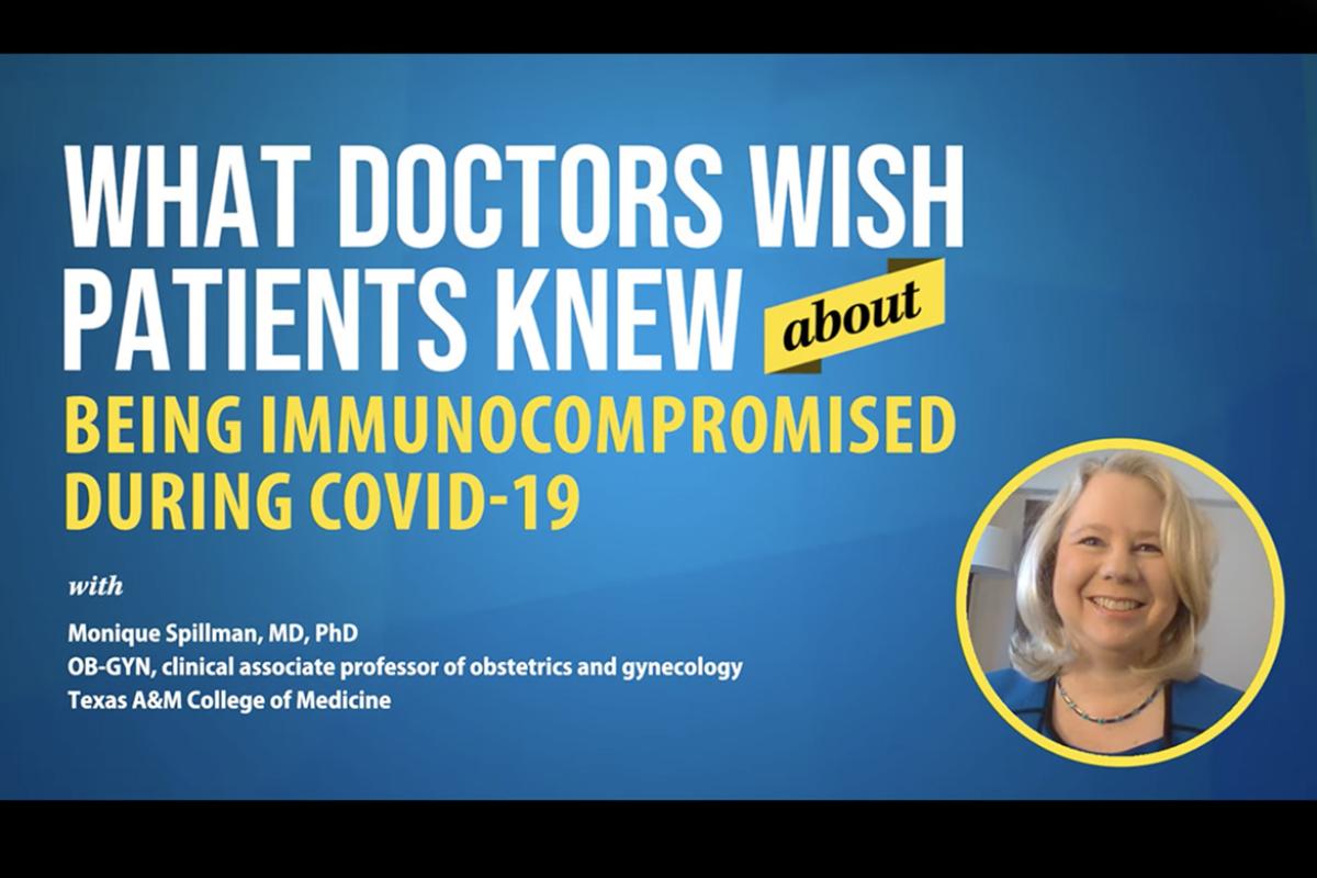 What doctors wish immunocompromised patients knew during COVID