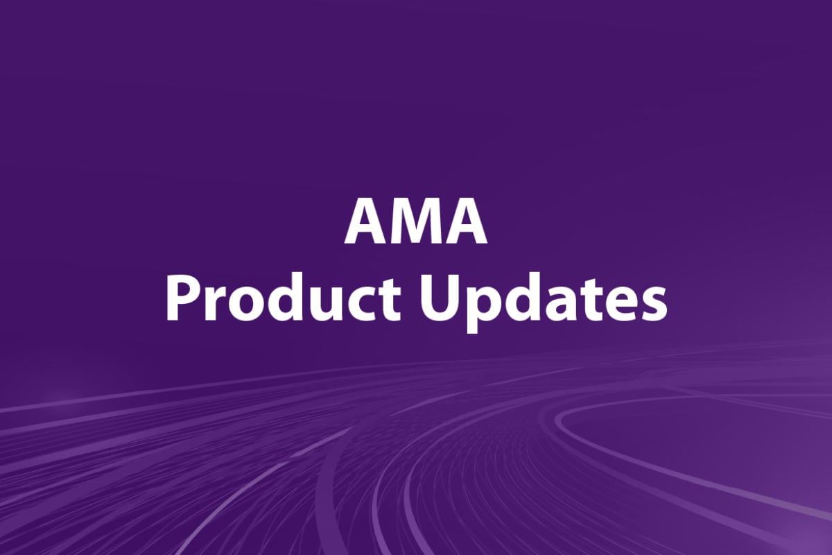 AMA Store product updates