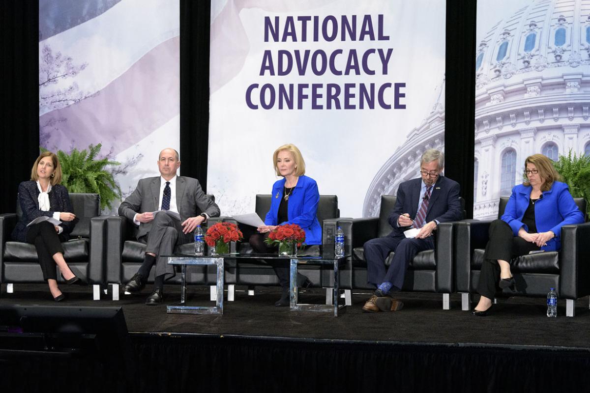 Panel at the 2023 AMA National Advocacy Conference