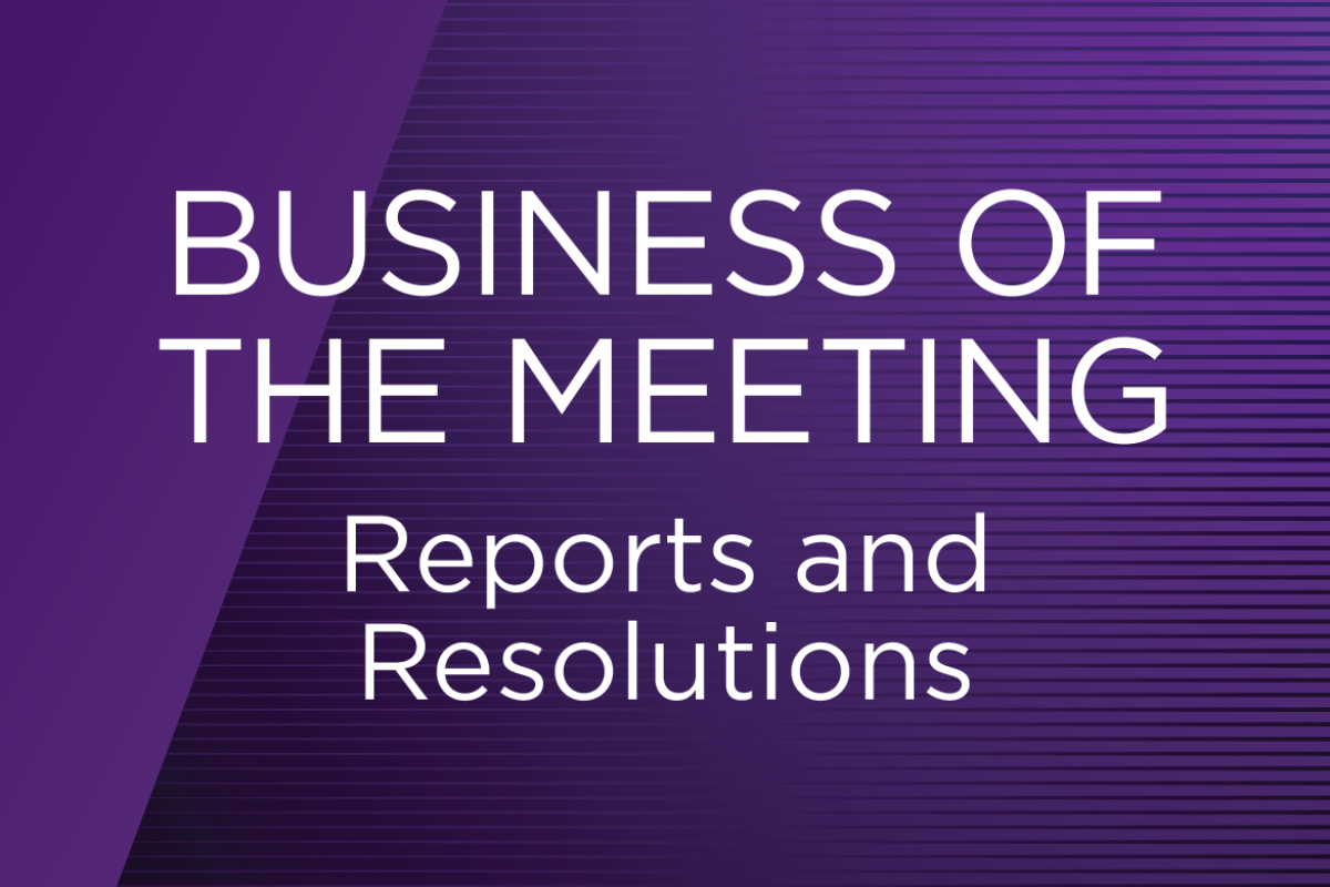 2023 Business of the HOD Annual Meeting