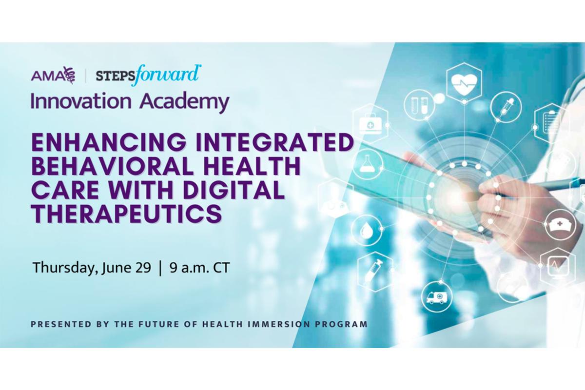 Enhancing Integrated Behavioral Health Care with Digital Therapeutics