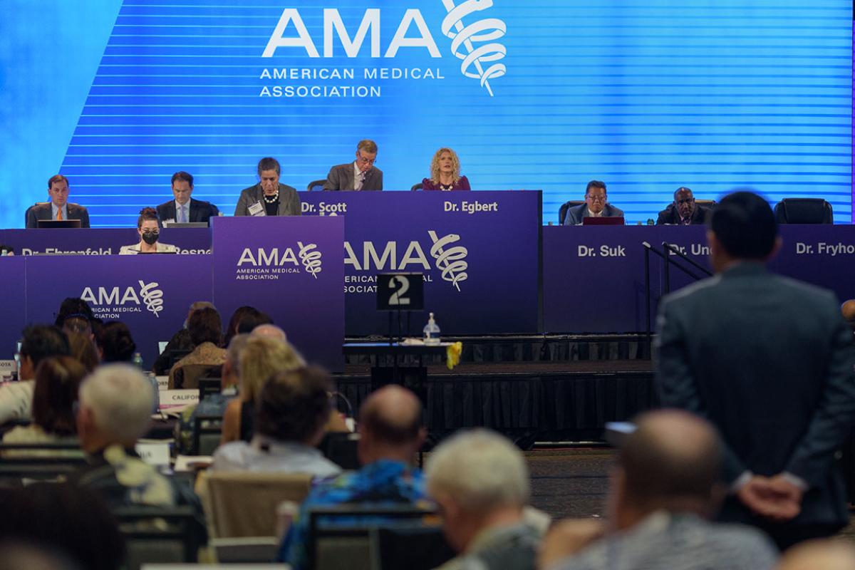 Meeting of the 2023 AMA House of Delegates