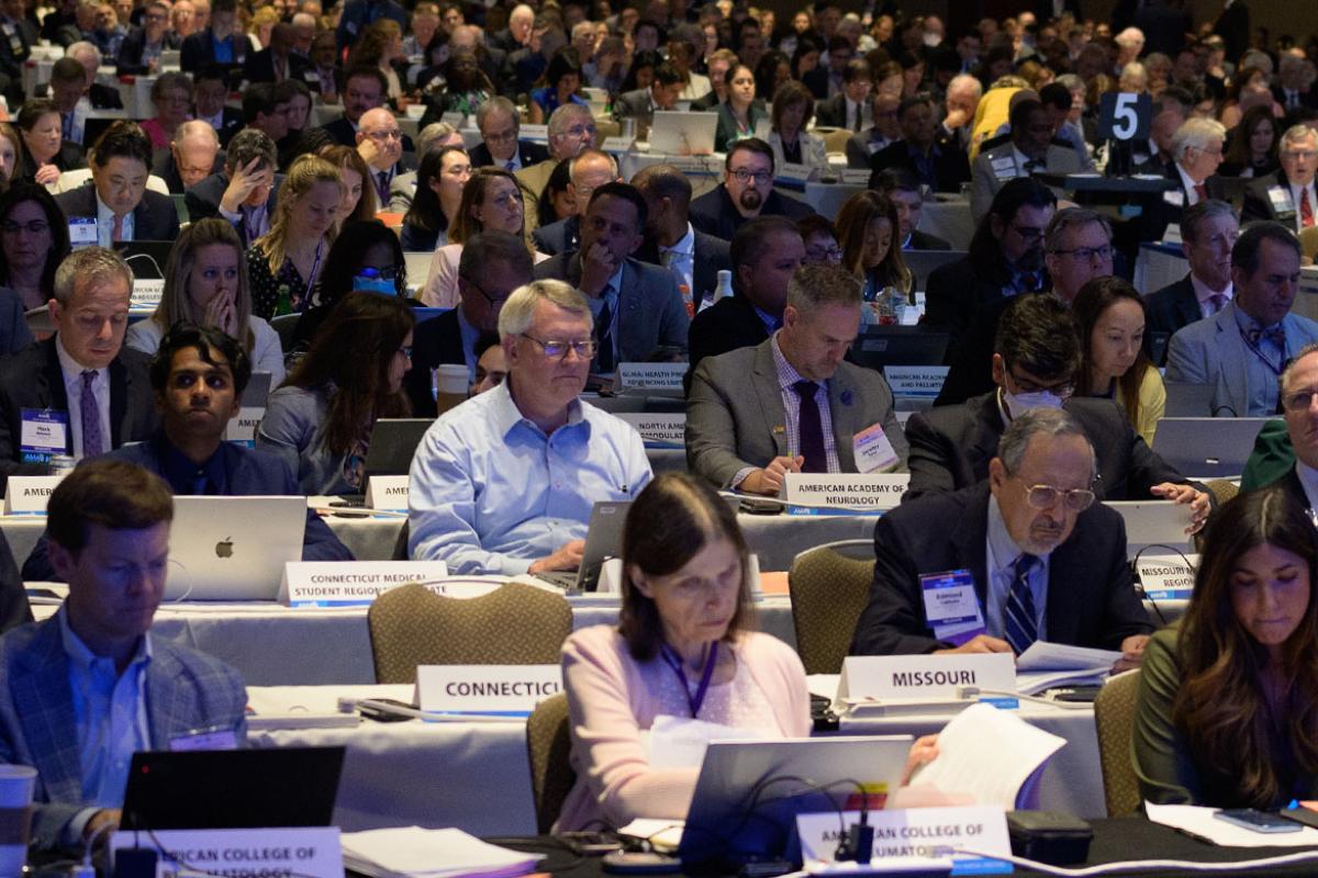 Delegates at the 2023 Annual Meeting