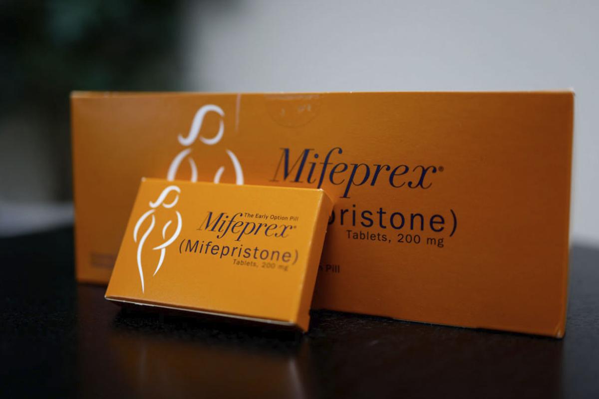 Box of mifepristone 