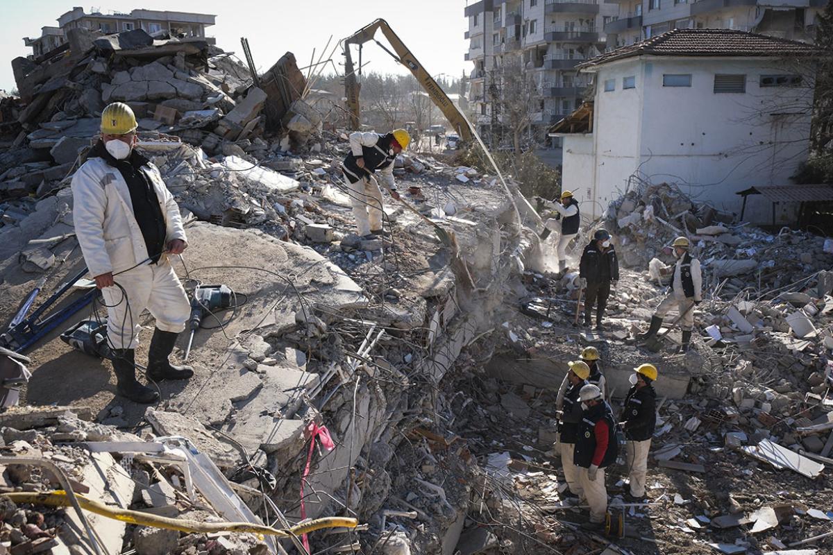 Aftermath of the 2023 Turkey-Syria earthquake