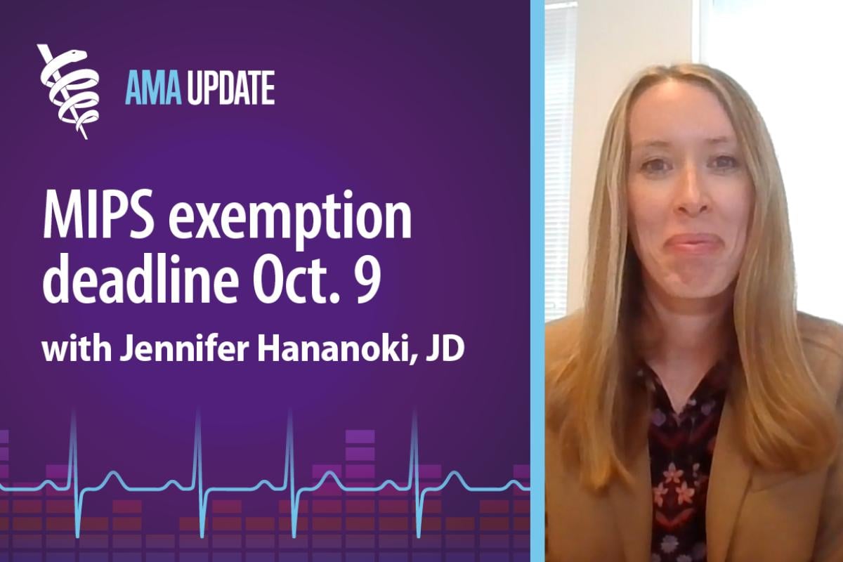AMA Update for Oct. 5, 2023: Medicare pay cuts coming in 2024 with Jennifer Hananoki, JD