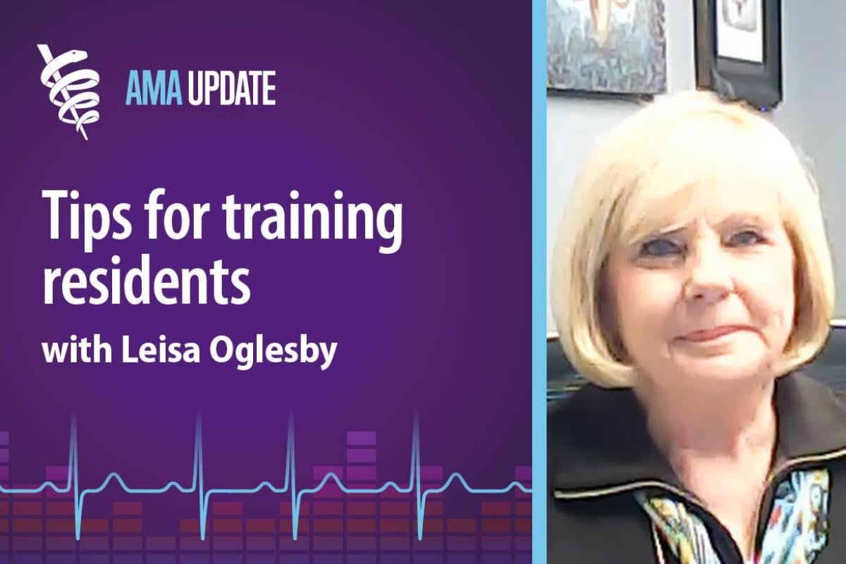 AMA Update for Oct. 23, 2023: Insights from LSU Health Shreveport on engaging residents in their education with Leisa Oglesby