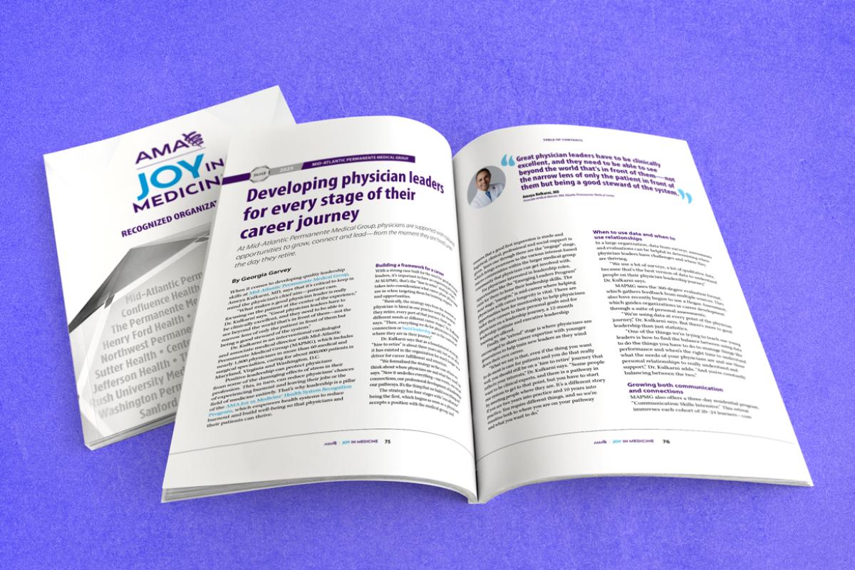 Joy in Medicine: Mid-Atlantic Permanente