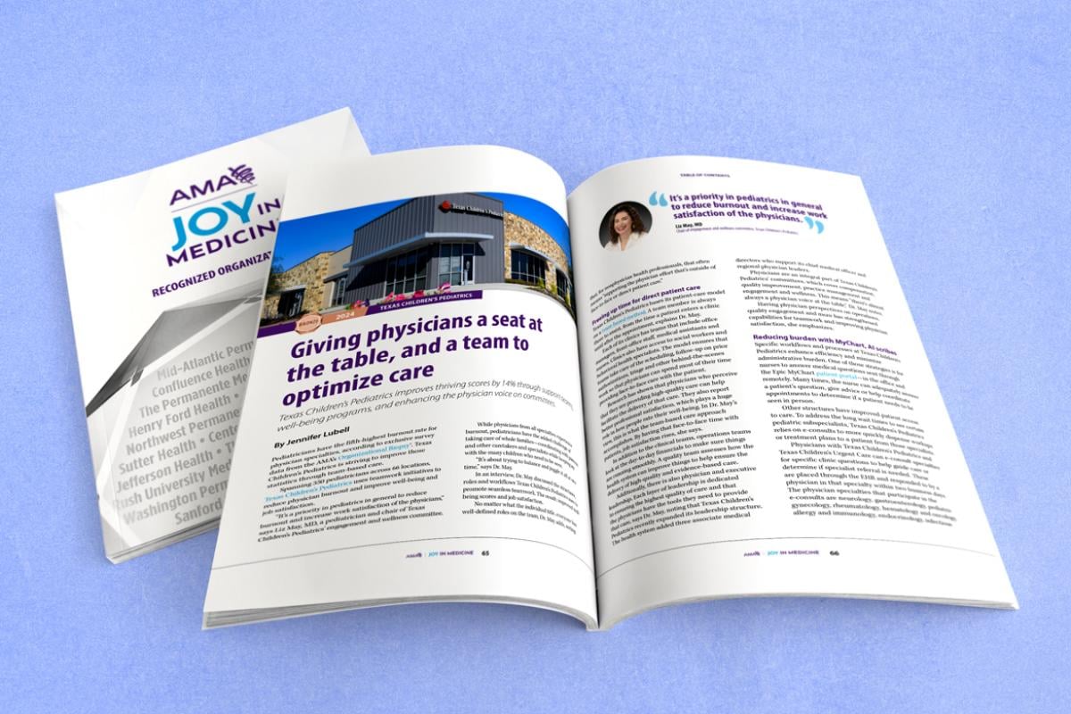 Joy in Medicine: Texas Children's Pediatrics