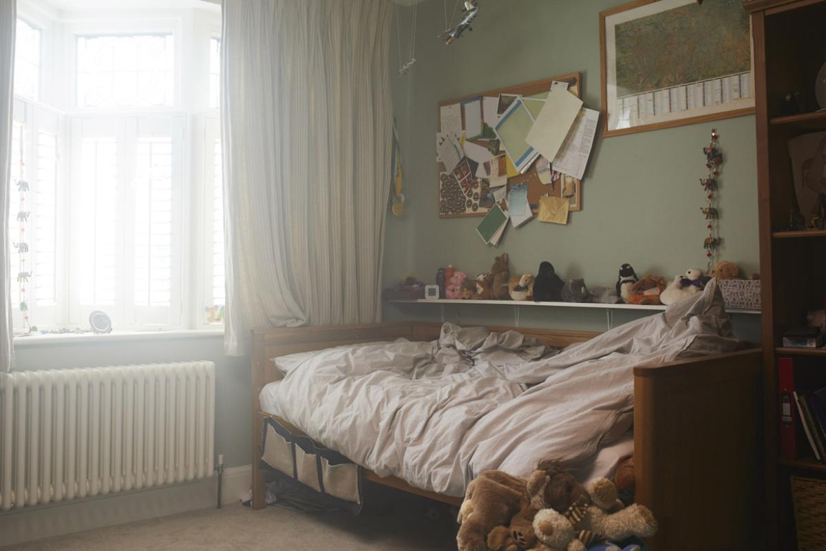 Empty child's bedroom