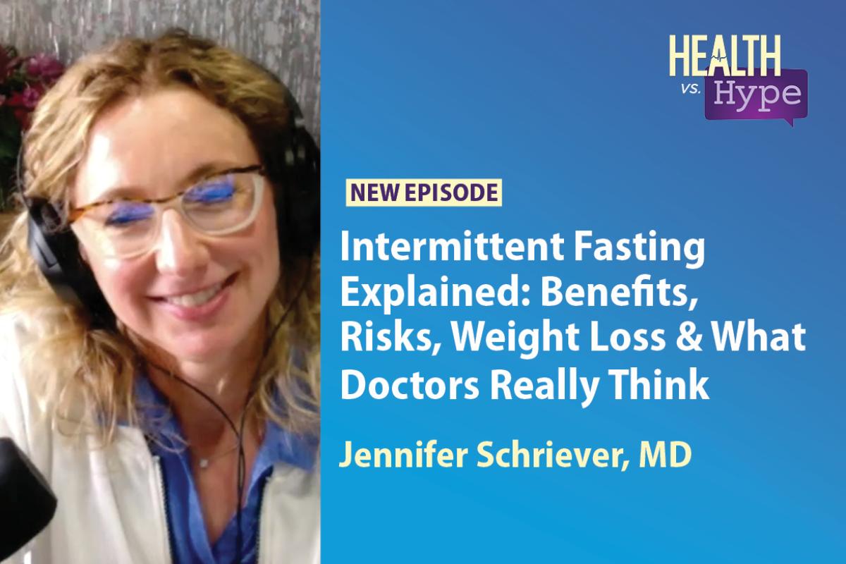 Jennifer Schriever, MD, featured on "Health vs. Hype" AMA podcast