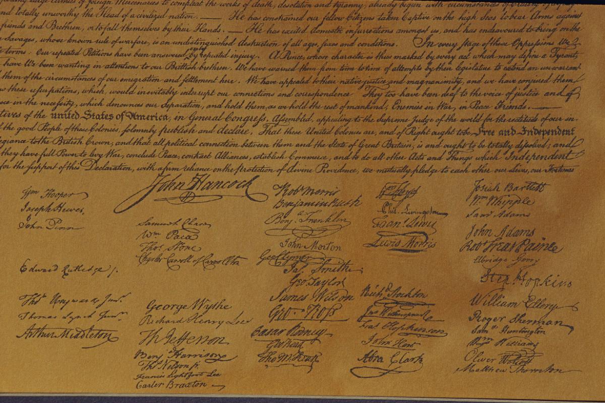 Declaration of Independence