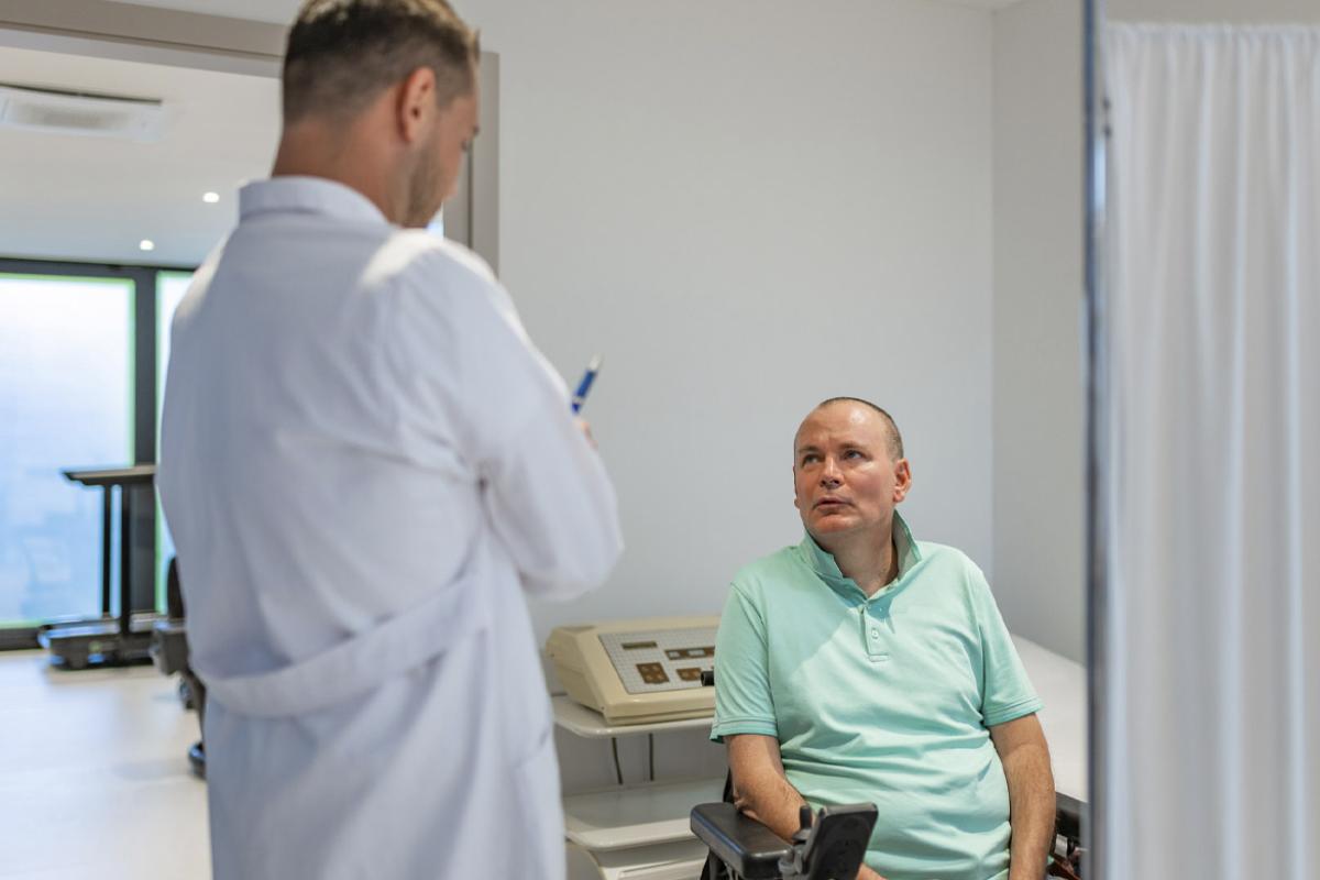 Patient and physician
