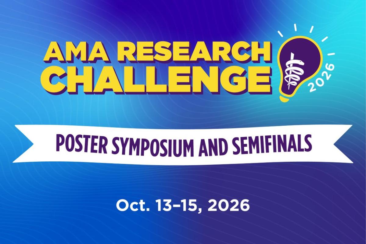 2026 AMA Research Challenge Poster Symposium & Semifinals
