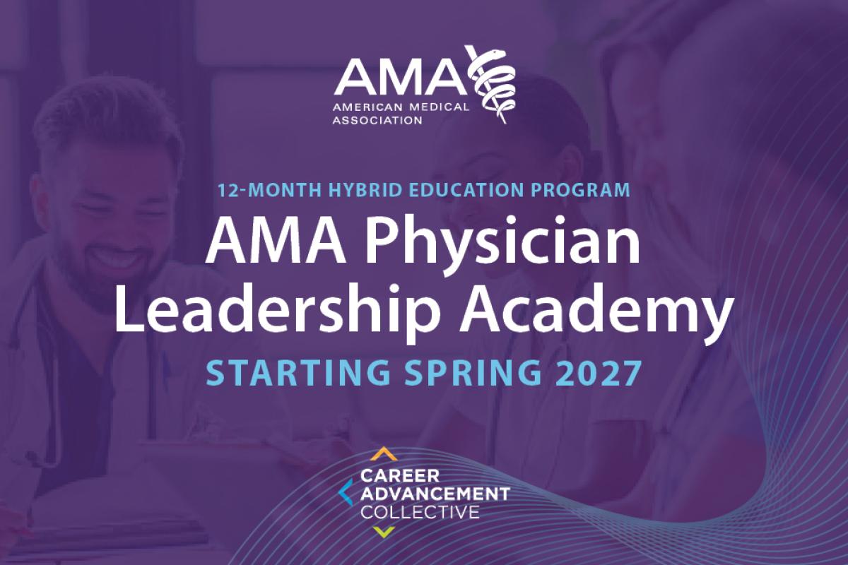 AMA Physician Leadership Academy event hero