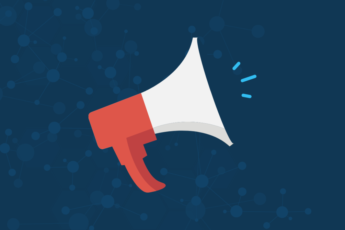 Illustration of bullhorn