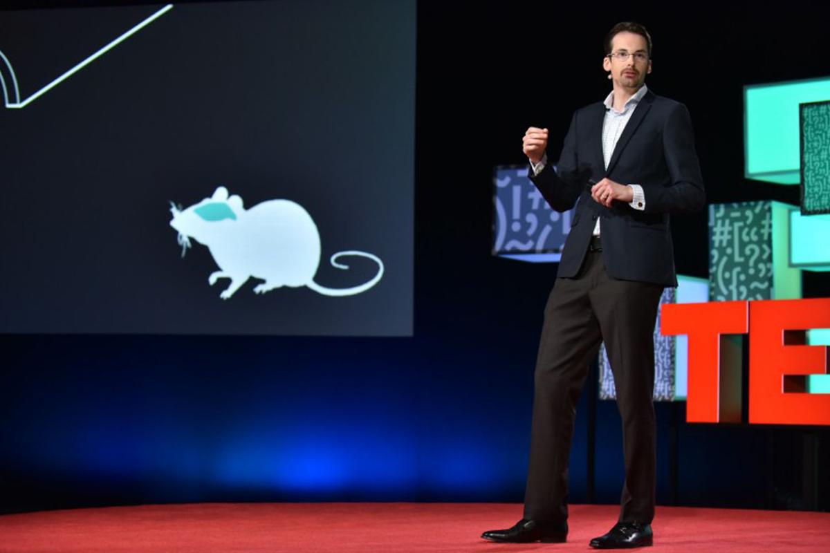 Tomás J. Ryan, PhD, a neuroscientist who spoke last week at TEDMED in Palm Springs, Calif.