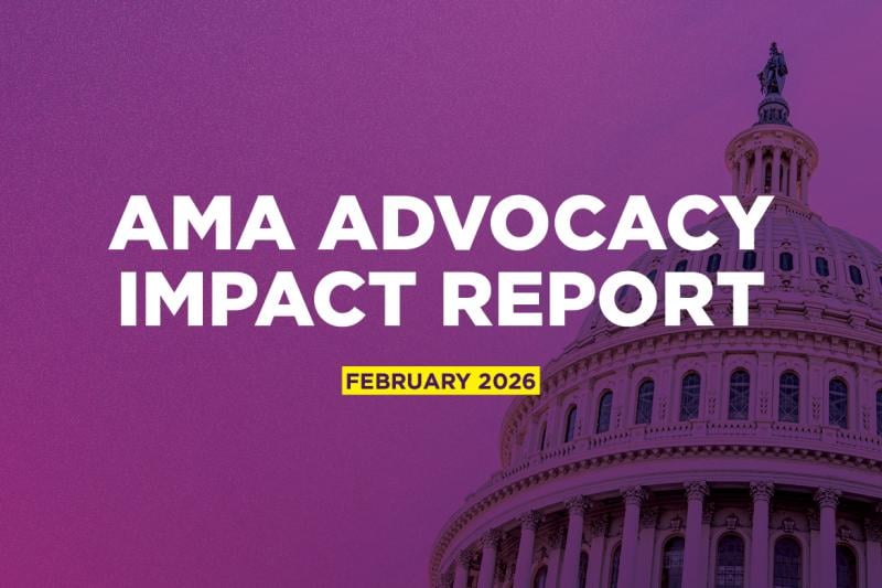 2026 AMA Advocacy Impact Report logo
